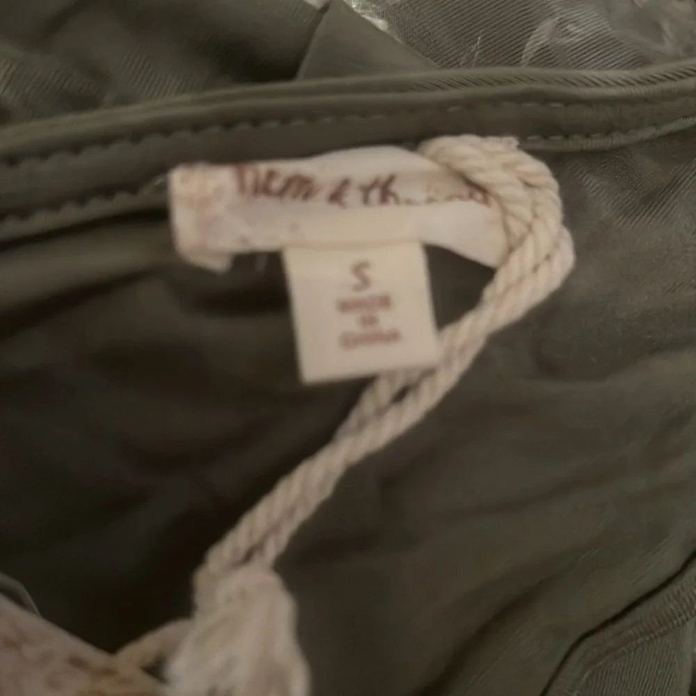 Hem & Thread Olive Green Jumpsuit - Picture 5 of 9